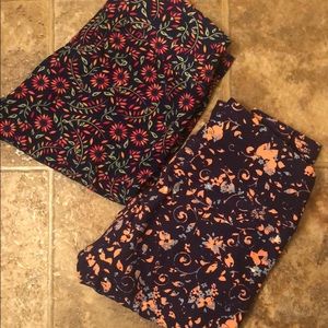 NWT OS Leggings by Lularoe (pair)